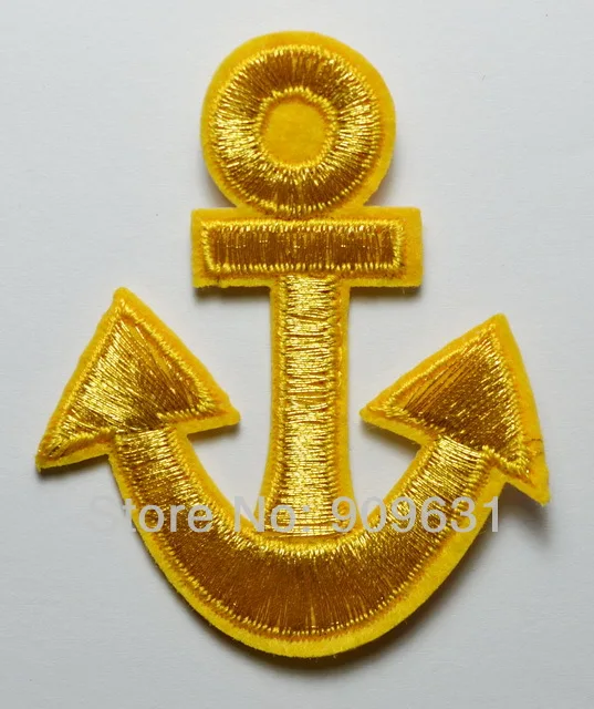 30x Hot ! Golden Nautical Anchor Boat Ship Sailing iron on applique or Sew on fashion embroidery patch garment
30x Hot ! Golden Nautical Anchor Boat Ship Sailing iron on applique or Sew on fashion embroidery patch garment