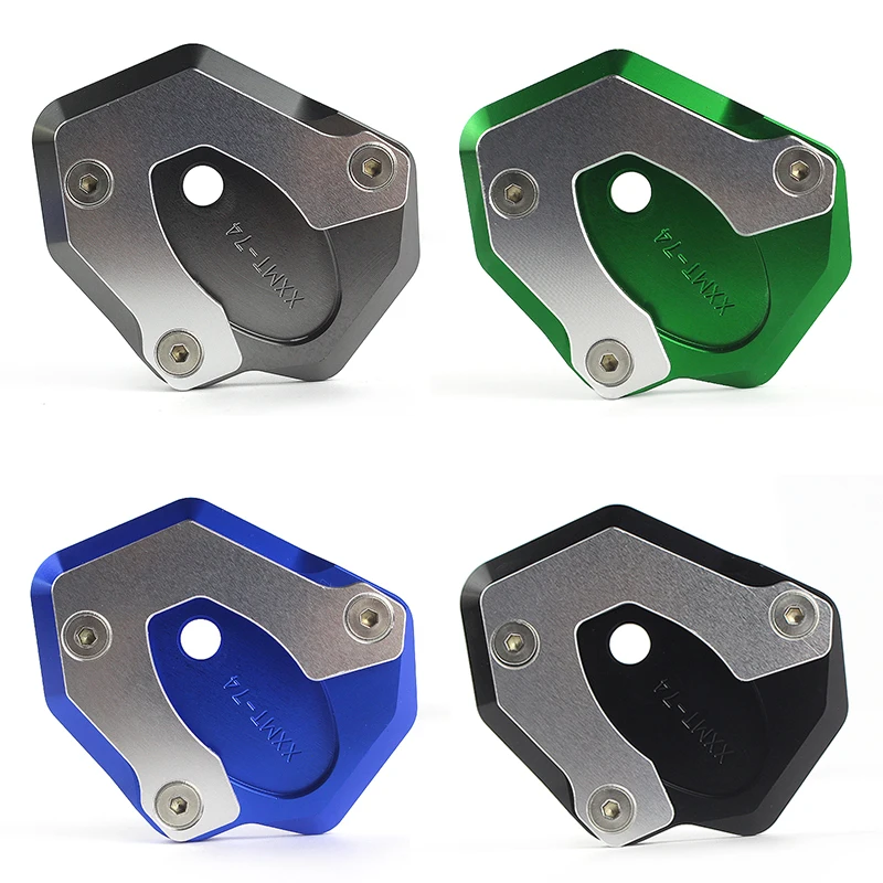 New Motorcycle Kickstand Support Side Stand Foot Pads Plate Base For Kawasaki Z900 Z650 2017-2018 Black/Green Falling Protection
New Motorcycle Kickstand Support Side Stand Foot Pads Plate Base For Kawasaki Z900 Z650 2017-2018 Black/Green Falling Protection