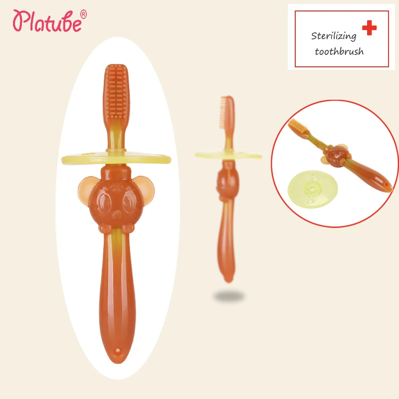 High Quality Silicone Toothbrush And Environmentally Safe Baby Teether Teething Ring Kids Teether Children Chewing
High Quality Silicone Toothbrush And Environmentally Safe Baby Teether Teething Ring Kids Teether Children Chewing