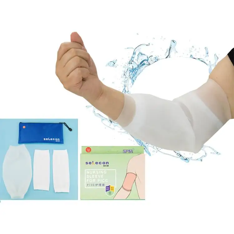 High quality Reusable Waterproof / Breathable elbow cast cover PICC catheter silionce bandage cover for shower
High quality Reusable Waterproof / Breathable elbow cast cover PICC catheter silionce bandage cover for shower