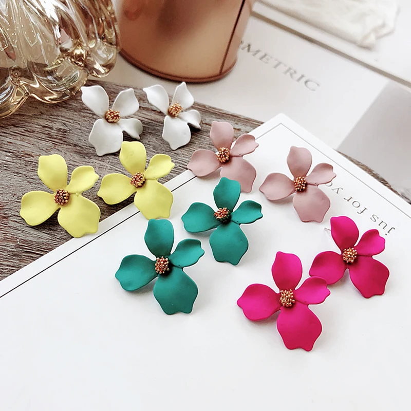 SUKI FWomens Fashion Candy Color Earring Geometric Flower Shape Earring Set Cute Pericing Earrings Jewelry
SUKI FWomens Fashion Candy Color Earring Geometric Flower Shape Earring Set Cute Pericing Earrings Jewelry