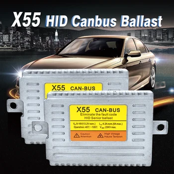 SKYJOYCE 1 Pair DLT X55 HID Canbus Ballast 12V 55W Fast Bright X55 Canbus HID Senior Ballast For Car Headlight 55W HID Kit
SKYJOYCE 1 Pair DLT X55 HID Canbus Ballast 12V 55W Fast Bright X55 Canbus HID Senior Ballast For Car Headlight 55W HID Kit