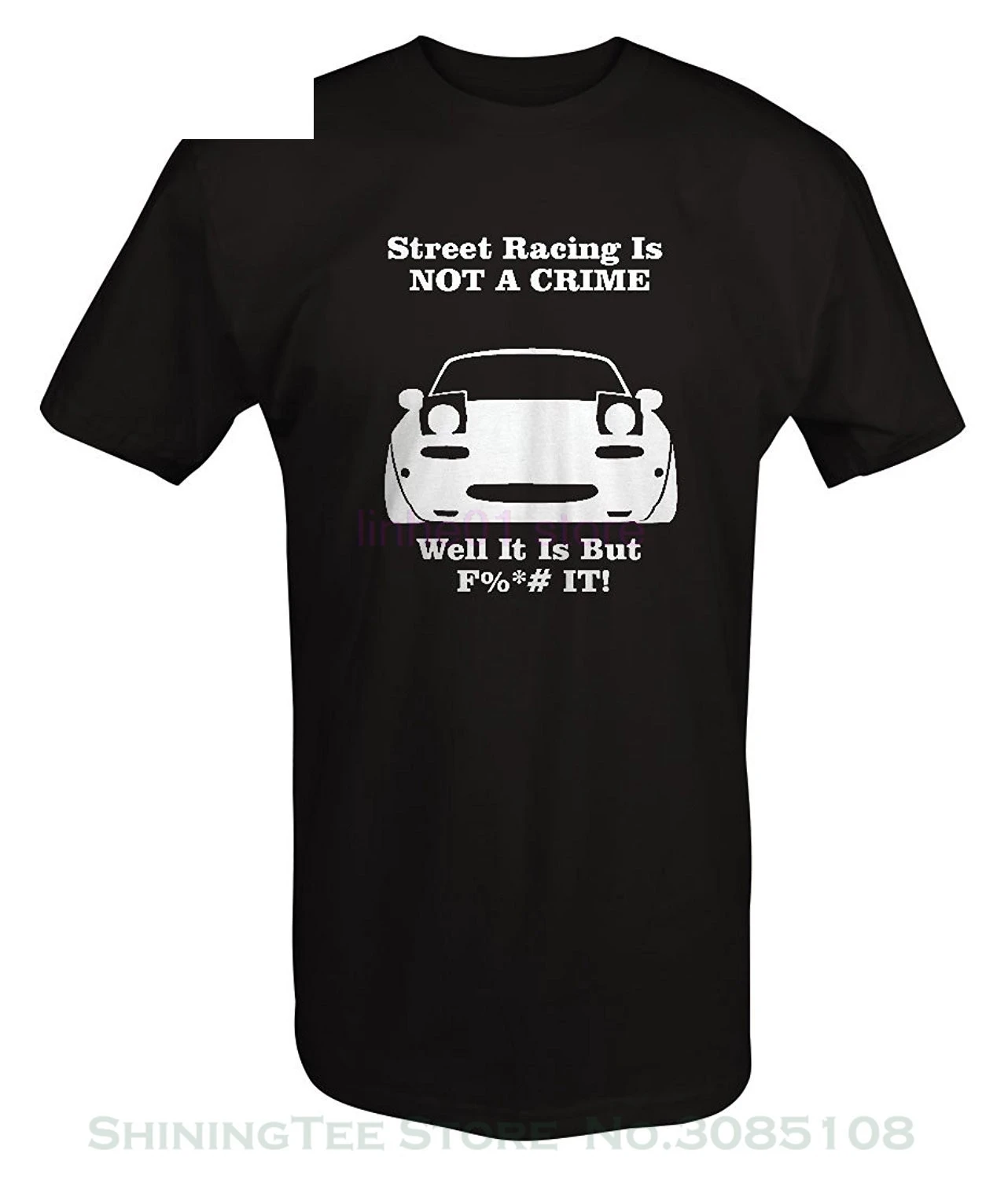 GILDAN Summer Style Mens T-shirt Mitsubshi Miata Street Racer Is Not A Crime T Shirt
GILDAN Summer Style Mens T-shirt Mitsubshi Miata Street Racer Is Not A Crime T Shirt