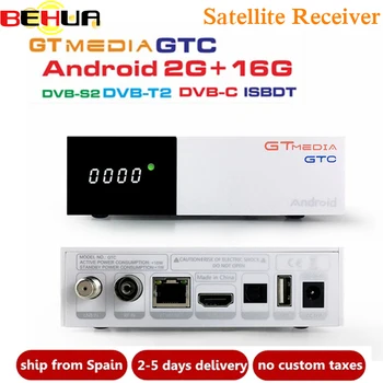 Genuine Freesat GTC 2GB 16GB Satellite Receiver DVB-S2 DVB-T2 DVB-C ISDBT Android 6.0 TV BOX Amlogic S905D BT4.0 Wifi 2.4G 5G
Genuine Freesat GTC 2GB 16GB Satellite Receiver DVB-S2 DVB-T2 DVB-C ISDBT Android 6.0 TV BOX Amlogic S905D BT4.0 Wifi 2.4G 5G