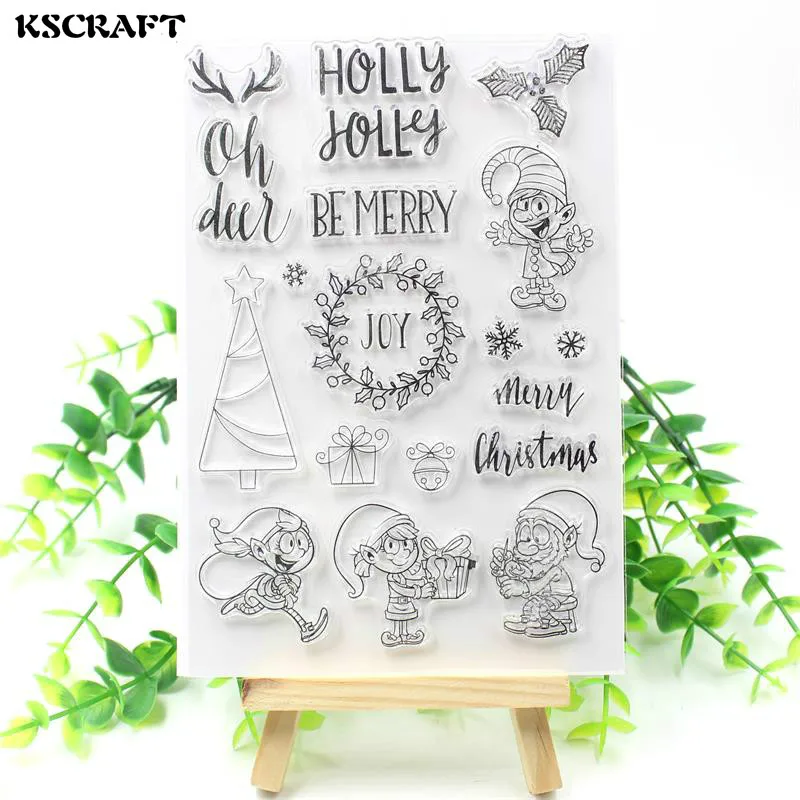 KSCRAFT Merry Christmas Transparent Clear Silicone Stamp/Seal for DIY scrapbooking/photo album Decorative clear stamp sheets 667
KSCRAFT Merry Christmas Transparent Clear Silicone Stamp/Seal for DIY scrapbooking/photo album Decorative clear stamp sheets 667