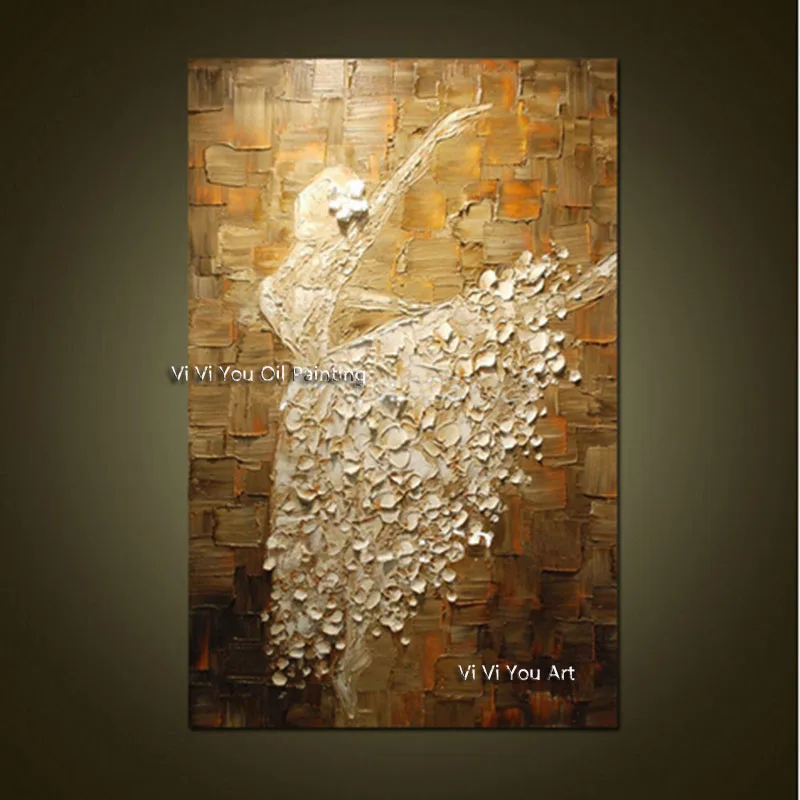 Ballet Dancer Hand Painted Picture Modern Abstract Palette Knife Oil Painting On Canvas Wall Art For Living Room Home Decoration
Ballet Dancer Hand Painted Picture Modern Abstract Palette Knife Oil Painting On Canvas Wall Art For Living Room Home Decoration