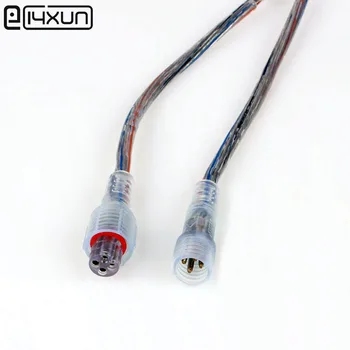 2pairs 4pin LED Strip Lights DC Power Waterproof Connector Male Female Plug Socket with 15cm Extension Cord for RGB 5050 ect
2pairs 4pin LED Strip Lights DC Power Waterproof Connector Male Female Plug Socket with 15cm Extension Cord for RGB 5050 ect