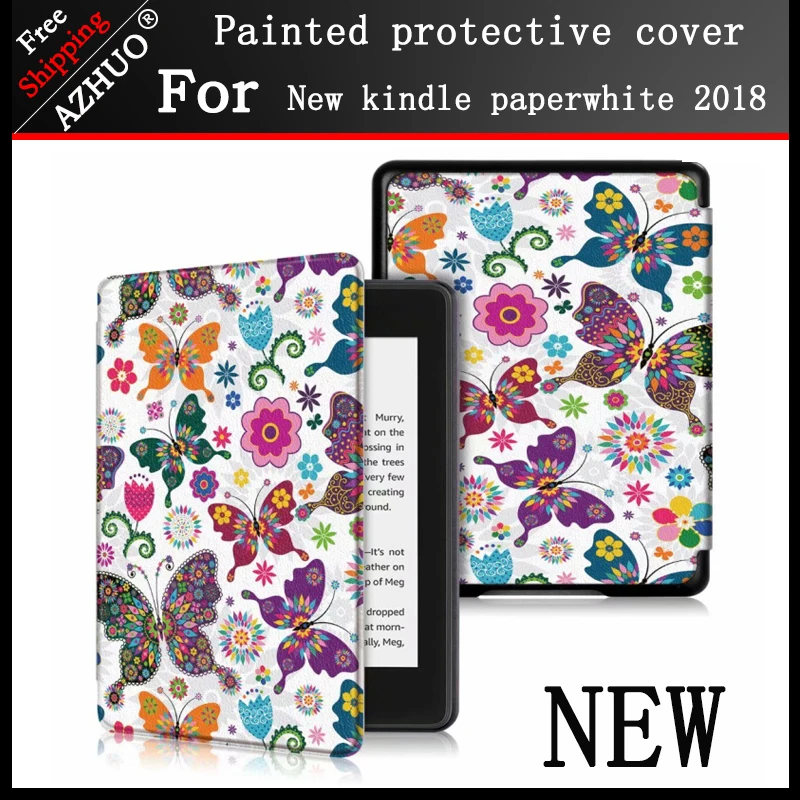 Printing Smart Cover Case For Amazon New Kindle Paperwhite 2018 Released Case funda For Kindle Paperwhite 4 10th Generation Case
Printing Smart Cover Case For Amazon New Kindle Paperwhite 2018 Released Case funda For Kindle Paperwhite 4 10th Generation Case