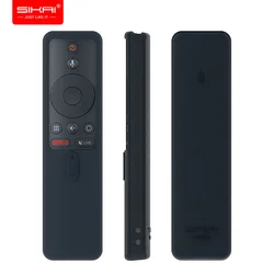 Чехлы для xiaomi mi tv box s bluetooth wifi smart дистанционное управление чехол силиконовый ударопрочный защитный для кожи