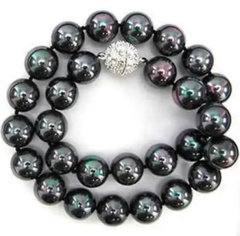 Prett Lovely Women's Wedding I767 O9 FREE shipping> >>>>Charming 10mm Black South Sea Shell Pearl Necklace 18"
Prett Lovely Women's Wedding I767 O9 FREE shipping> >>>>Charming 10mm Black South Sea Shell Pearl Necklace 18"