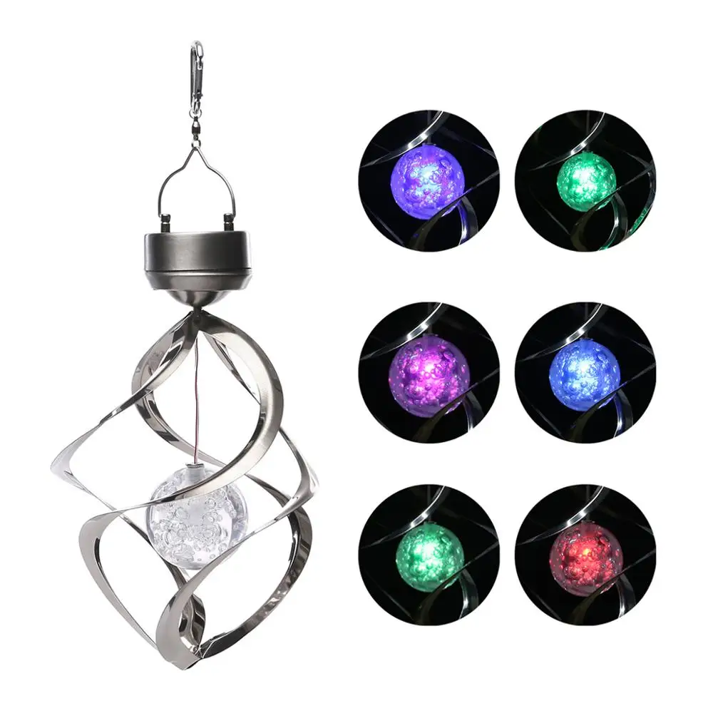 Solar Powered Wind Chimes Light Hanging LED Garden Outdoor Lamp Colour Changing Hanging Christmas Party Home Decoration Hot Sa
Solar Powered Wind Chimes Light Hanging LED Garden Outdoor Lamp Colour Changing Hanging Christmas Party Home Decoration Hot Sa