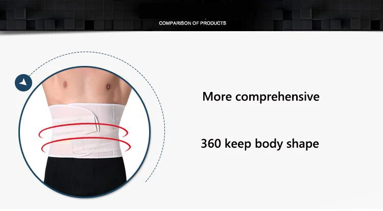 Meisou Waist Belt for Men Male New Abdomen Fat Burning Girdle Belly Body Sculpting Shaper Corset Cummerbund Tummy Slimming Belt (13)