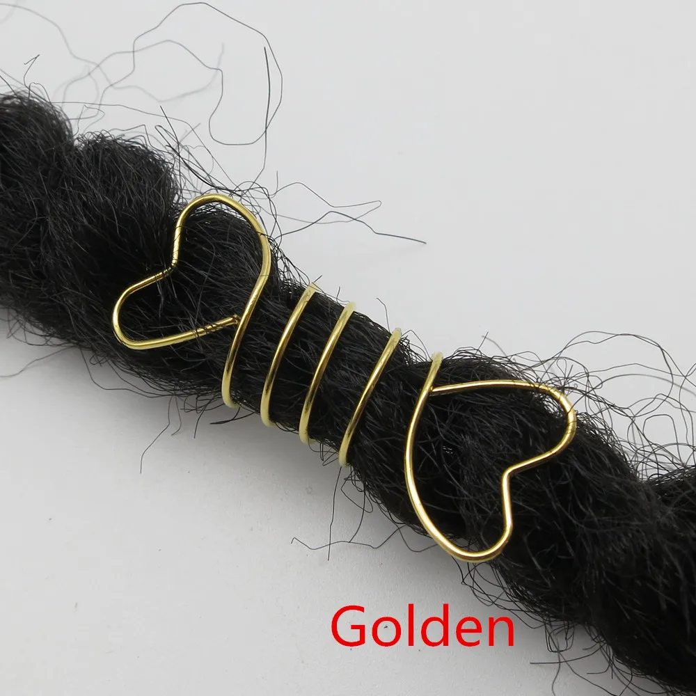 5pcs-10pcs Silver/ Golden #4 spiral hair braid dreadlock beads rings tube cuffs clips for hair charms extension accessories
5pcs-10pcs Silver/ Golden #4 spiral hair braid dreadlock beads rings tube cuffs clips for hair charms extension accessories