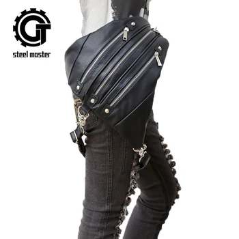 2018 Stylish Women's Leather Rock Triangle Holster Leg Waist Bag Gothic Retro Female Crossbody Shoulder Hip Back Packs Pockets
2018 Stylish Women's Leather Rock Triangle Holster Leg Waist Bag Gothic Retro Female Crossbody Shoulder Hip Back Packs Pockets