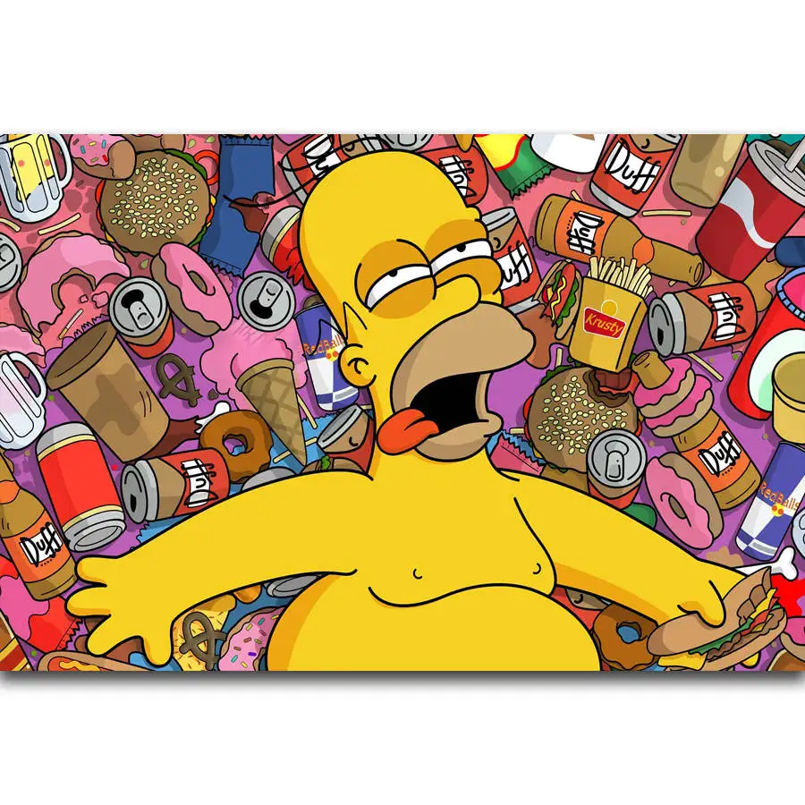 FX1740 The Simpsons Lie on Candy Trippy Funny Cartoon Comic Series Poster Art Silk Light Canvas Home Room Wall Printing Decor
FX1740 The Simpsons Lie on Candy Trippy Funny Cartoon Comic Series Poster Art Silk Light Canvas Home Room Wall Printing Decor