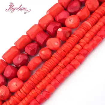 Freefrom Heishi Red Orange Coral Beads Natural Stone Loose Beads For DIY Necklace Bracelets Jewelry Making 15" Free Shipping
Freefrom Heishi Red Orange Coral Beads Natural Stone Loose Beads For DIY Necklace Bracelets Jewelry Making 15" Free Shipping