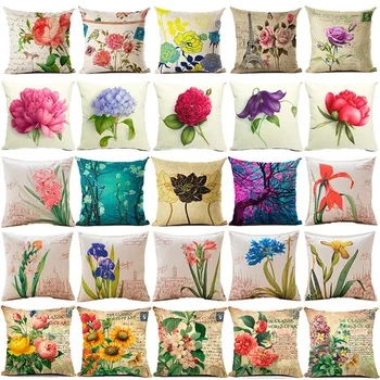 Maiyubo Vintage Flower Cushion Cover Cotton Linen Decorative Pillowcase Chair Seat Square Pillow Cover Home Living Textile PC442
Maiyubo Vintage Flower Cushion Cover Cotton Linen Decorative Pillowcase Chair Seat Square Pillow Cover Home Living Textile PC442