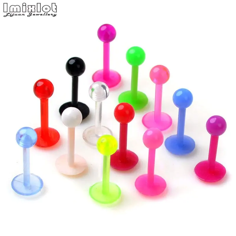 20Pcs/Lot 8mm Length Soft Bioplast Flexible Spike Ball Labret Lip Ring Ear Helix Tragus Cartilage Studs Piercing Body Jewelry
20Pcs/Lot 8mm Length Soft Bioplast Flexible Spike Ball Labret Lip Ring Ear Helix Tragus Cartilage Studs Piercing Body Jewelry