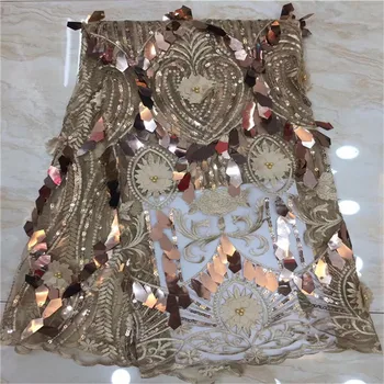 African Lace Fabric 2019 High Quality Lace 3d Flower Applique With sequins Beads Afican French Wedding Lace Fabric For 5yards
African Lace Fabric 2019 High Quality Lace 3d Flower Applique With sequins Beads Afican French Wedding Lace Fabric For 5yards