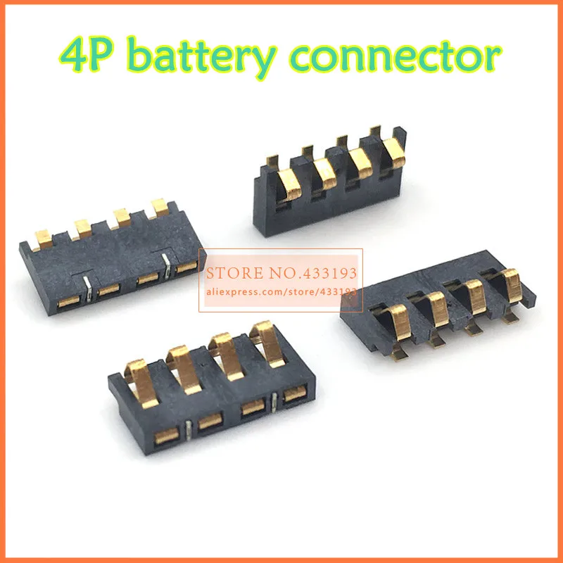50PCS Original 4PIN H1.7/H2.0 battery connector Inner Battery Clip Contact Connector replacement for all-purpose free shipping
50PCS Original 4PIN H1.7/H2.0 battery connector Inner Battery Clip Contact Connector replacement for all-purpose free shipping