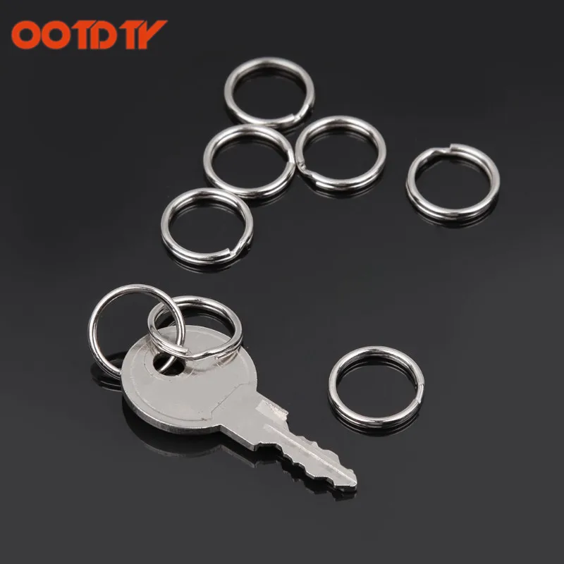 Outdoor climbing equipment carabiner 30pcs 15mm Key Ring Stainless Steel Split Keychain EDC Round Loop Hoop Buckle dropshipping
Outdoor climbing equipment carabiner 30pcs 15mm Key Ring Stainless Steel Split Keychain EDC Round Loop Hoop Buckle dropshipping