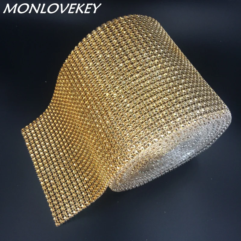 Free shipping 4.75"x10Yards gold diamond mesh ribbon christmas rhinestone Crystal Ribbon party decoration mariage wedding favors
Free shipping 4.75"x10Yards gold diamond mesh ribbon christmas rhinestone Crystal Ribbon party decoration mariage wedding favors