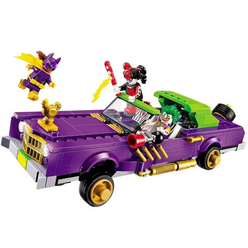 07046 LEPIN Batman Series The Joker Notorious Lowrider Model Building Blocks Enlighten Figure Toys For Children Compatible Legoe
07046 LEPIN Batman Series The Joker Notorious Lowrider Model Building Blocks Enlighten Figure Toys For Children Compatible Legoe