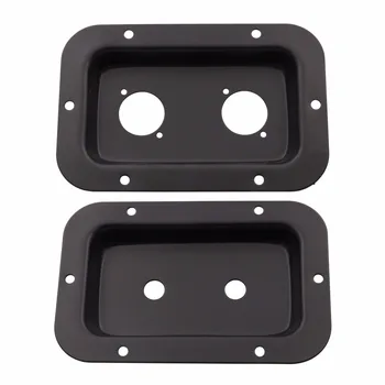 Black Steel Recessed Speakon Jack Plate XLR Connector For Dish Board Stage Loudspeaker DIY 137x90mm 1PC
Black Steel Recessed Speakon Jack Plate XLR Connector For Dish Board Stage Loudspeaker DIY 137x90mm 1PC