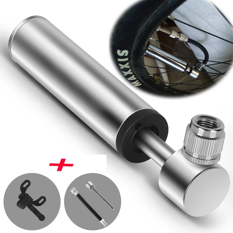 HOT Mini Bicycle Pump Aluminum Alloy Cycling Hand Air Pump Ball Tire Inflator MTB Mountain Road Bike Pump 120PSI For AV/FV
HOT Mini Bicycle Pump Aluminum Alloy Cycling Hand Air Pump Ball Tire Inflator MTB Mountain Road Bike Pump 120PSI For AV/FV