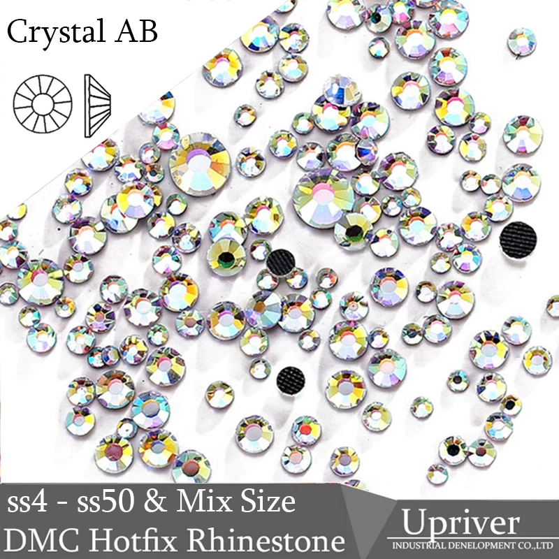Upriver SS4 - SS50 & Mix Size Hot Fix Iron on Stones Flatback Glass Crystal AB DMC Hotfix Rhinestones
Upriver SS4 - SS50 & Mix Size Hot Fix Iron on Stones Flatback Glass Crystal AB DMC Hotfix Rhinestones