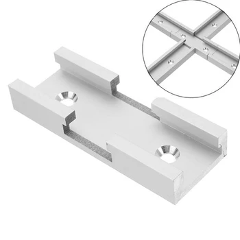 80mm T-track Connector T-slot Miter Track Jig Fixture Slot Connector For Router Table
80mm T-track Connector T-slot Miter Track Jig Fixture Slot Connector For Router Table