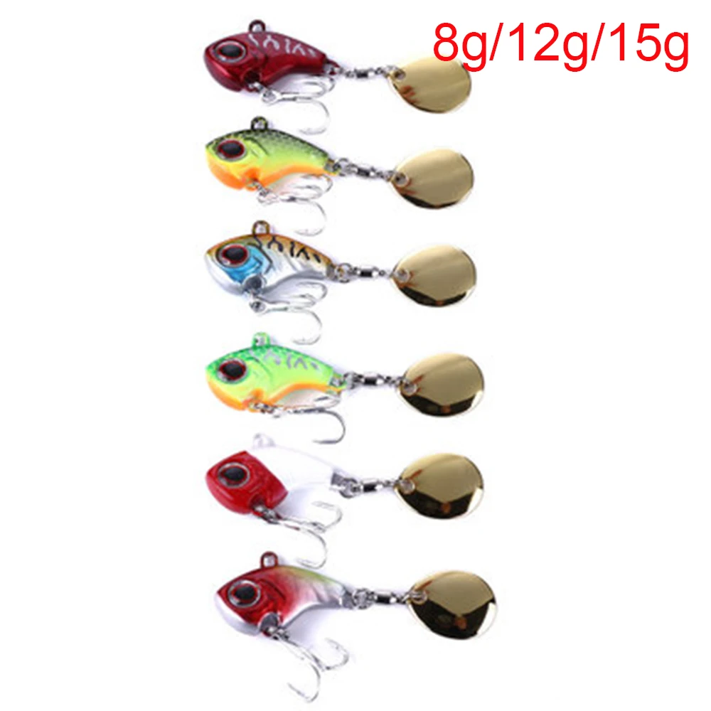 New Metal Mini VIB with Spoon Fishing Lure 8g 12g 15g Pin Crank Bait Vibration Spinner Sinking Bait Treble Hook Fishing Tackle
New Metal Mini VIB with Spoon Fishing Lure 8g 12g 15g Pin Crank Bait Vibration Spinner Sinking Bait Treble Hook Fishing Tackle