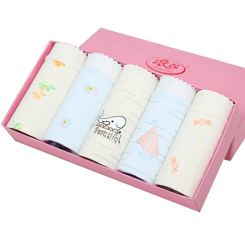 LANGSHA 5PCS/lot Women Panties Sexy Lace Cotton Underwear Girls Cute Printed Intimate Plus Size Briefs Lady Comfort Underpants
LANGSHA 5PCS/lot Women Panties Sexy Lace Cotton Underwear Girls Cute Printed Intimate Plus Size Briefs Lady Comfort Underpants