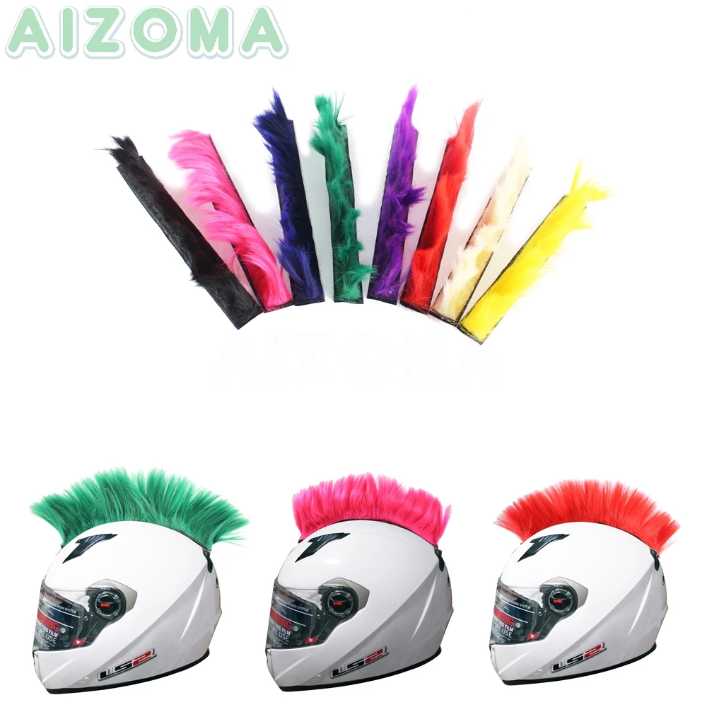 8 Colors Helmet Decoration Helmet Mohawk Outdoor Riding Cap Universal Ski Snowboard Paintball Helmets Hair Attached Feathers
8 Colors Helmet Decoration Helmet Mohawk Outdoor Riding Cap Universal Ski Snowboard Paintball Helmets Hair Attached Feathers