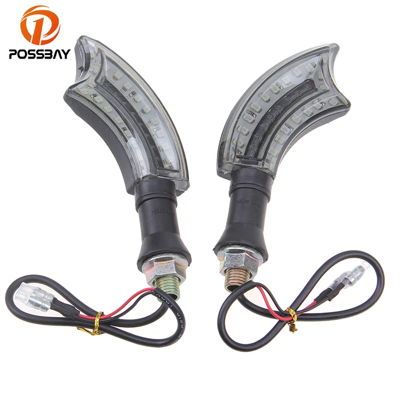 POSSBAY Black LED Lights Universal Motorcycle Turn Signals Light Amber Motocross Cafe Racer Flashing For Suzuki Yamaha KTM ATV
POSSBAY Black LED Lights Universal Motorcycle Turn Signals Light Amber Motocross Cafe Racer Flashing For Suzuki Yamaha KTM ATV