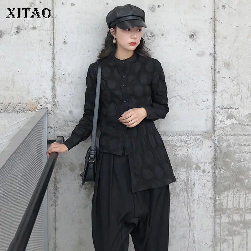 XITAO Pleated Irregular Pot Blouse Original Design Wild Joker Korea Fashion New Elegant 2019 Autumn O Neck Street WLD1631
XITAO Pleated Irregular Pot Blouse Original Design Wild Joker Korea Fashion New Elegant 2019 Autumn O Neck Street WLD1631