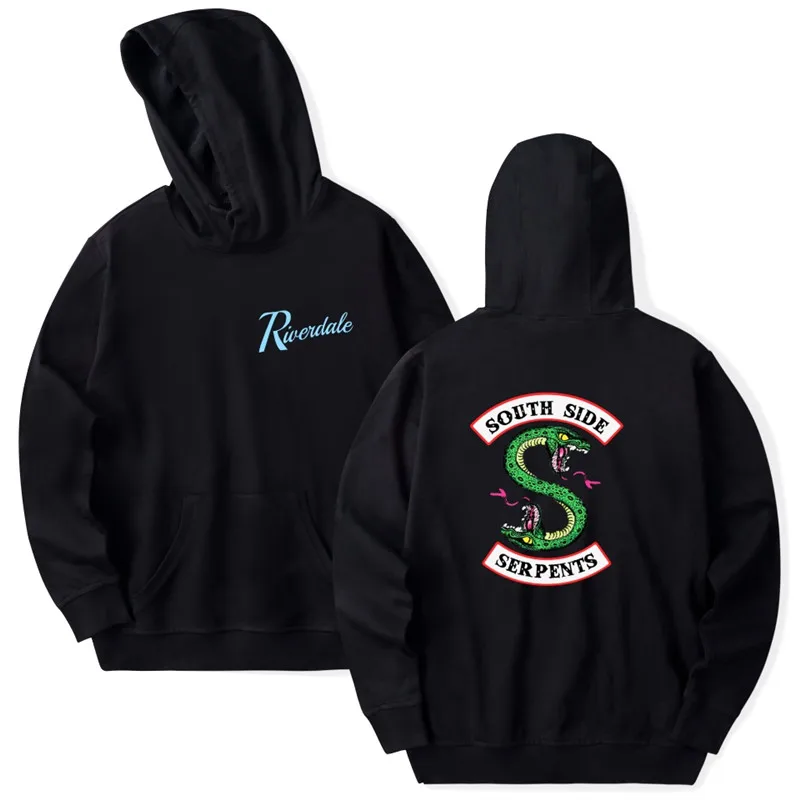 Riverdale Hoodie Sweatshirts Plus Size South Side Serpents Streetwear Tops Spring Hoodies Men Women Hooded Pullover Tracksuit
Riverdale Hoodie Sweatshirts Plus Size South Side Serpents Streetwear Tops Spring Hoodies Men Women Hooded Pullover Tracksuit