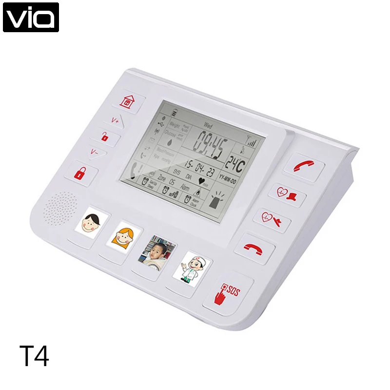 King Pigeon T4 Free Shipping GPRS GSM Emergency Alarm Telecare Helper System SMS For Blood Pressure Monitor Elderly Alarm
King Pigeon T4 Free Shipping GPRS GSM Emergency Alarm Telecare Helper System SMS For Blood Pressure Monitor Elderly Alarm