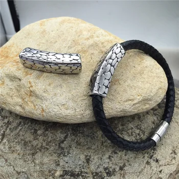 316l Stainless Steel 6mm Crocodile Pattern European Big Hole Charm Barrel Beads for DIY Men Bracelet Jewelry Making
316l Stainless Steel 6mm Crocodile Pattern European Big Hole Charm Barrel Beads for DIY Men Bracelet Jewelry Making