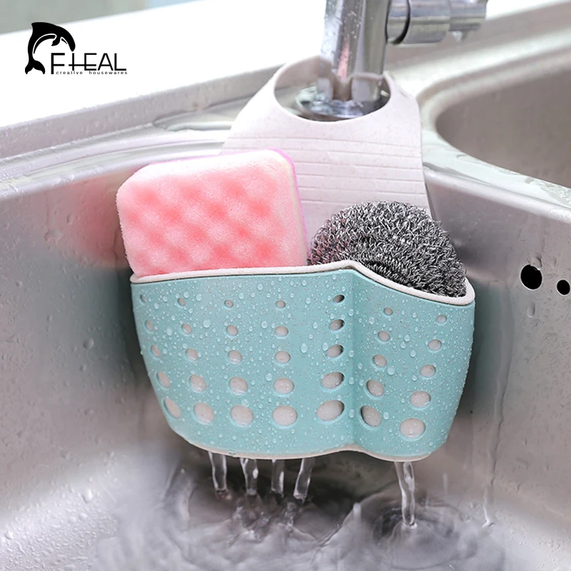 FHEAL Kitchen Double Pockets Hanging Drain Bag Bath Storage Gadget Sink Holder Soap Holder Rack Kitchen Tools Gadget Accessories
FHEAL Kitchen Double Pockets Hanging Drain Bag Bath Storage Gadget Sink Holder Soap Holder Rack Kitchen Tools Gadget Accessories