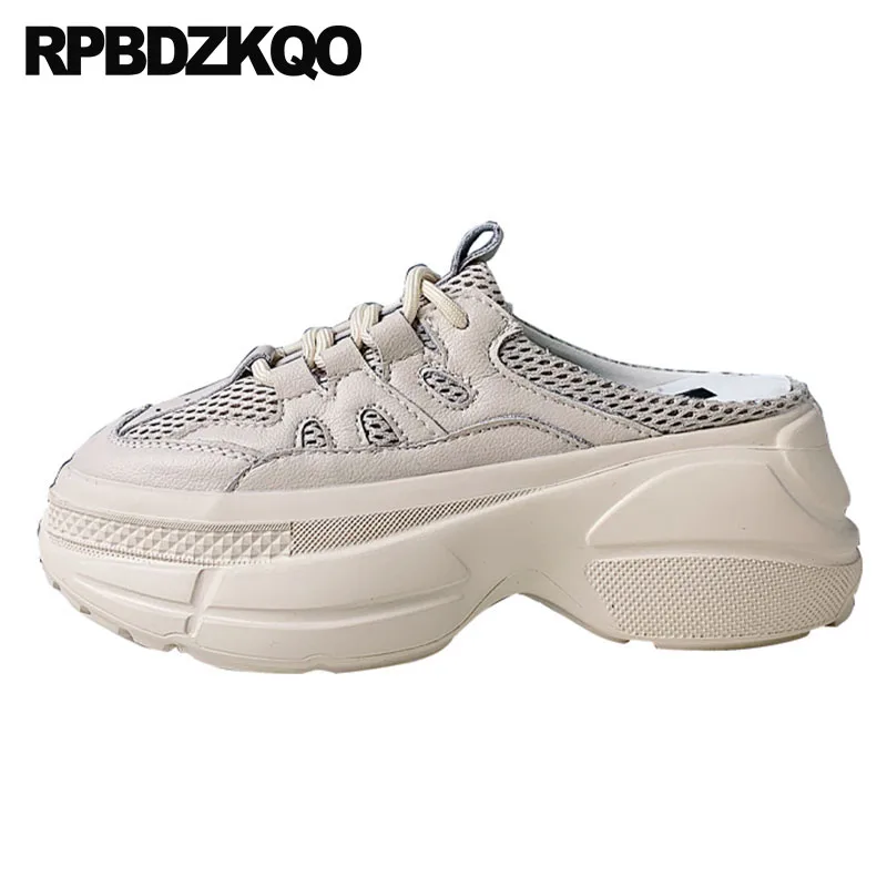 breathable mules muffin creepers platform shoes lace up vintage wedge drop shipping mesh elevator thick sole women slippers
breathable mules muffin creepers platform shoes lace up vintage wedge drop shipping mesh elevator thick sole women slippers