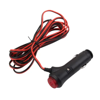 Car Motorcycle Cigarette Lighter Power Plug Socket 12V w/ 3M Connect Cable connected with car electric equipment and car bulbs
Car Motorcycle Cigarette Lighter Power Plug Socket 12V w/ 3M Connect Cable connected with car electric equipment and car bulbs