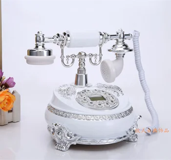 

Special offer domestic European style of the ancient old antique telephone landline phones telephone caller ID Decoration home