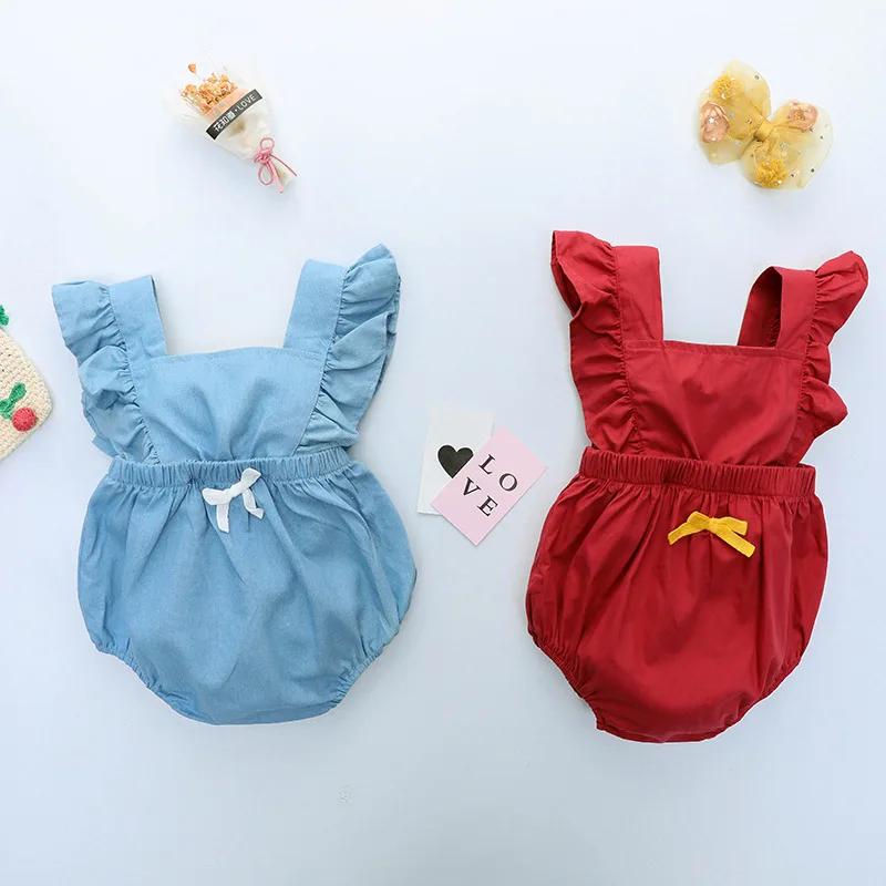 2019 Baby Onesies Summer Dress thin Female Baby Short-Sleeved Triangle Romper Romper newborn 0-1-2 years old fart
2019 Baby Onesies Summer Dress thin Female Baby Short-Sleeved Triangle Romper Romper newborn 0-1-2 years old fart