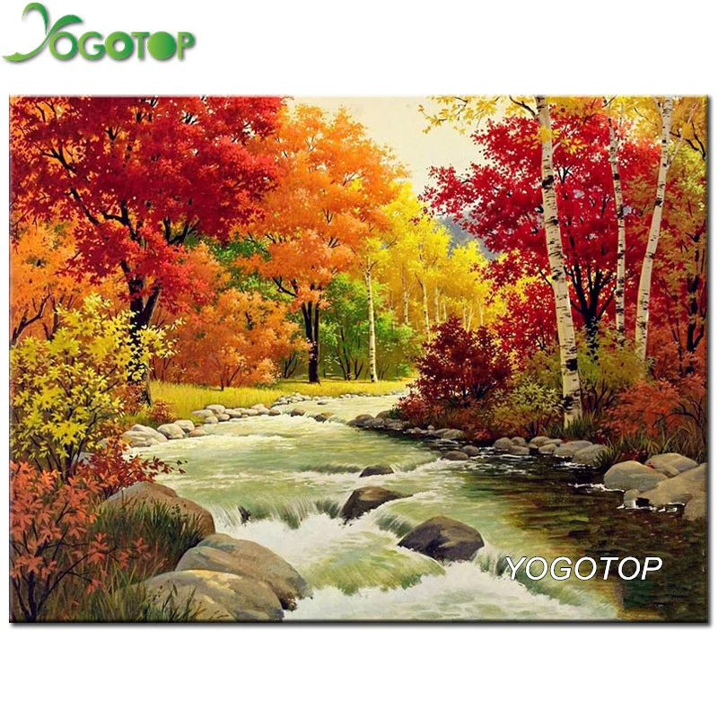 YOGOTOP Diy Diamond Painting Cross Stitch Autumn Forest Diamond Embroidery Square Mosaic Home Decor natural landscape CV532
YOGOTOP Diy Diamond Painting Cross Stitch Autumn Forest Diamond Embroidery Square Mosaic Home Decor natural landscape CV532