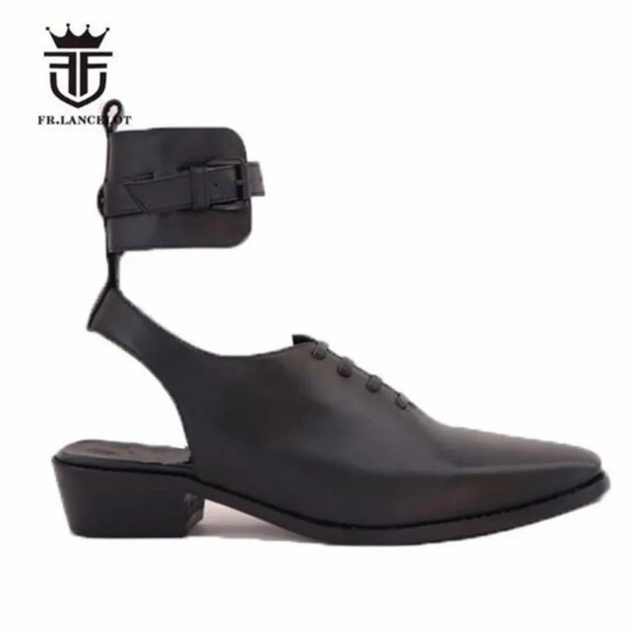 New Summer personalized cowhide leather gladiator banquet dress sandals shoes exclusive customized pointed toe sandals
New Summer personalized cowhide leather gladiator banquet dress sandals shoes exclusive customized pointed toe sandals