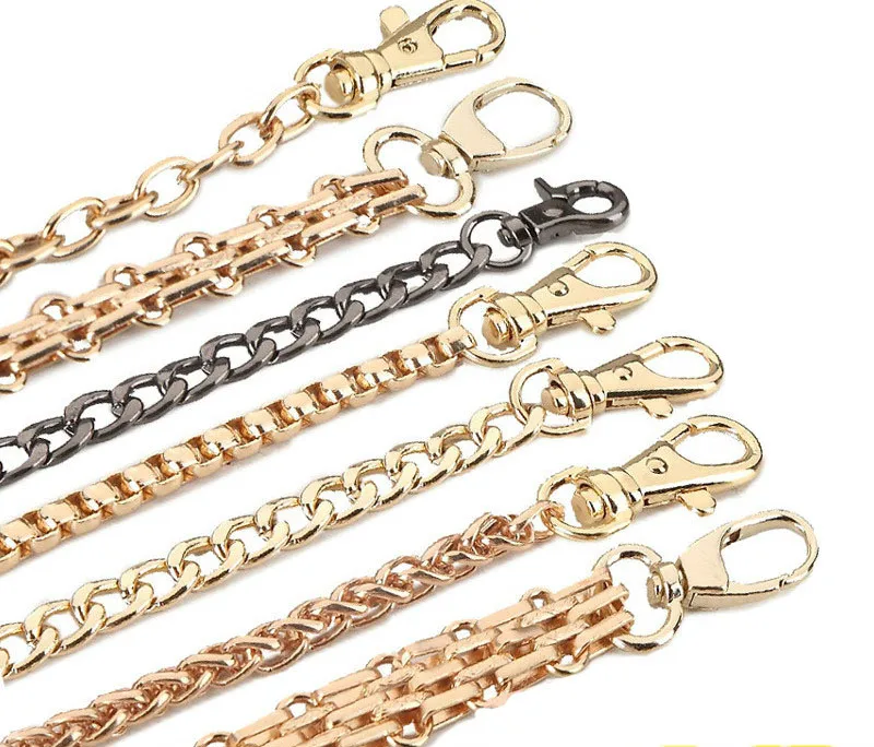 Handbag Metal Chains Purse Chain With Buckles Shoulder Bags Straps Handbag Handles Bag Parts & Accessories
Handbag Metal Chains Purse Chain With Buckles Shoulder Bags Straps Handbag Handles Bag Parts & Accessories