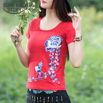 2018 fashion cotton blouse women shirt summer short sleeve ladies tops white women blouse shirt female clothing blusas 0202 40 
2018 fashion cotton blouse women shirt summer short sleeve ladies tops white women blouse shirt female clothing blusas 0202 40