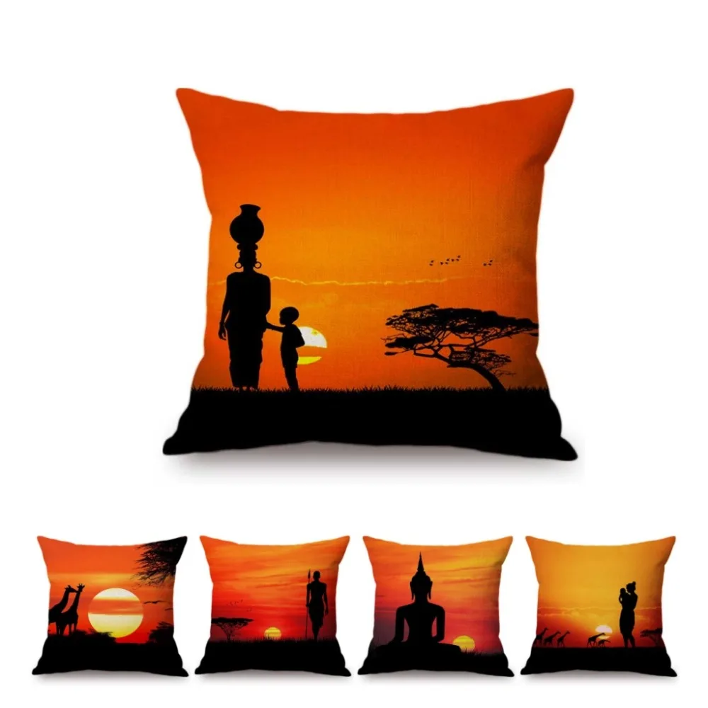 Beautiful Africa Sunrise Sunset African People Animals Scene Home Decor Sofa Throw Pillow Case Art Lounge Linen Cushion Cover
Beautiful Africa Sunrise Sunset African People Animals Scene Home Decor Sofa Throw Pillow Case Art Lounge Linen Cushion Cover
