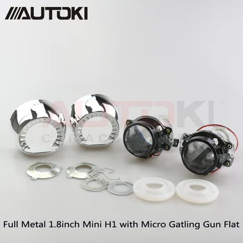 Autoki 2pcs/lot Autoki 1.8inch Mini HID Bi-xenon Projector Lens+Shrouds LHD RHD for Auto Headlight H1 H4 H7 H11 9005 9006
Autoki 2pcs/lot Autoki 1.8inch Mini HID Bi-xenon Projector Lens+Shrouds LHD RHD for Auto Headlight H1 H4 H7 H11 9005 9006